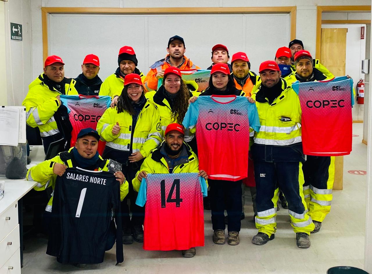 Fomentando el deporte en Servicio Salares Norte